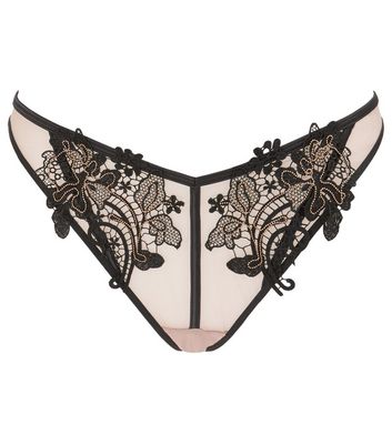 Ann Summers Black Enticement Thong