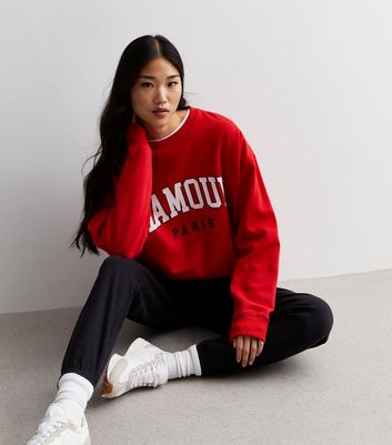 Black Cotton-Blend Cuffed Joggers