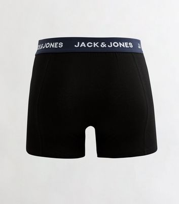 Jack & Jones Black Pack of 5 Boxer Trunks 3 Jack & Jones Black Pack of 5 Boxer Trunks