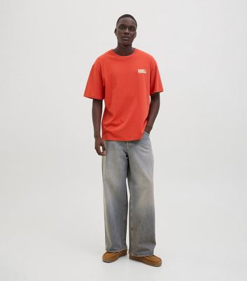 Jack & Jones Red Saint Tropez Print T-Shirt