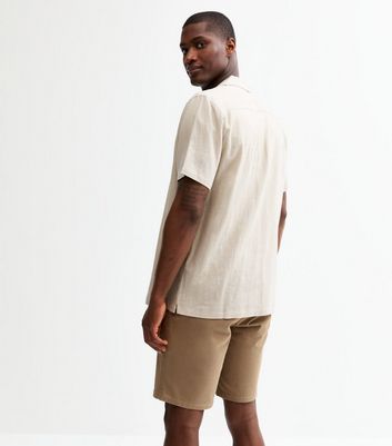 Farah Beige Regular Knee Length Short 4 Farah Beige Regular Knee Length Short
