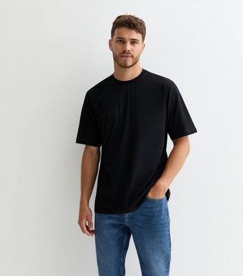 2 Pack Black Oversized T-Shirts