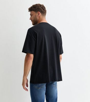 2 Pack Black Oversized T-Shirts 4 2 Pack Black Oversized T-Shirts