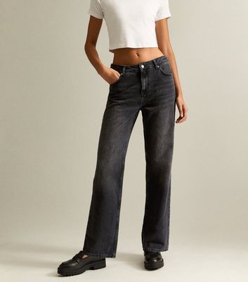 Black Anica Straight Jeans 6 Black Anica Straight Jeans