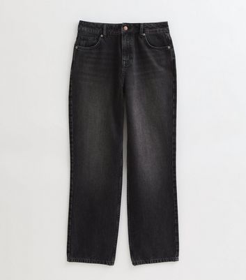 Black Anica Straight Jeans 7 Black Anica Straight Jeans