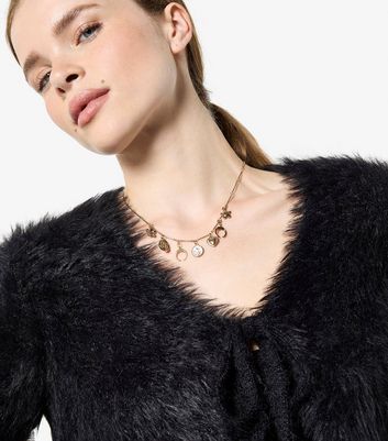 Apricot Black Super Fluffy Bolero 3 Apricot Black Super Fluffy Bolero