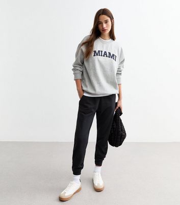 Black Slim Leg Joggers