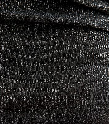 Girls Black Sparkle Asymmetric Long Sleeve Top 5 Girls Black Sparkle Asymmetric Long Sleeve Top