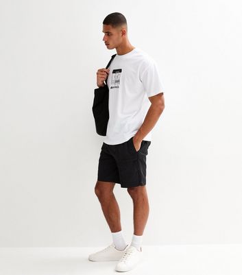 Black Tech Cargo Zip Pocket Shorts 3 Black Tech Cargo Zip Pocket Shorts