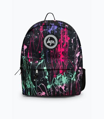 Hype Black Splatter Backpack