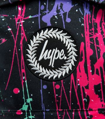Hype Black Splatter Backpack