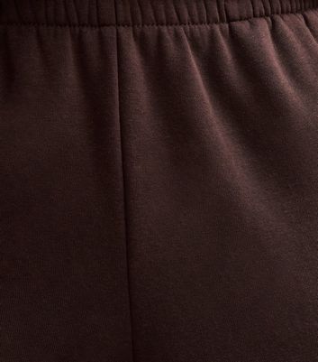 Dark Brown Cuffed Ankle Joggers 5 Dark Brown Cuffed Ankle Joggers