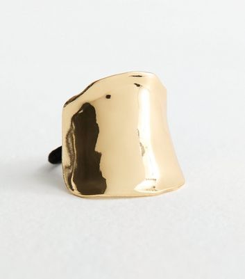 Gold Tone Metal Charm Hair Band