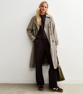 Burgundy Premium Oversized Crew Neck Sweatshirt 7 Burgundy Premium Oversized Crew Neck Sweatshirt