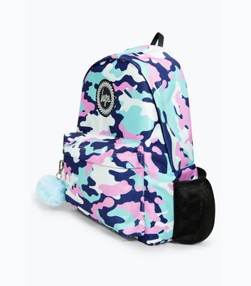Hype Pink Camouflage Print Backpack 4 Hype Pink Camouflage Print Backpack