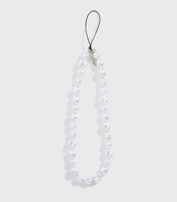 Skinnydip Faux Pearl Phone Strap