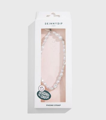 Skinnydip Faux Pearl Phone Strap