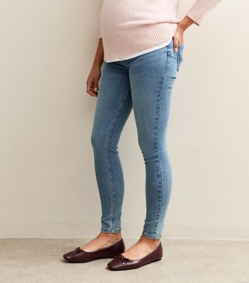 Maternity Blue Lift & Shape Jenna Jeans