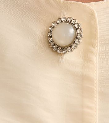 Cream Taffeta Puff Sleeve Top 5 Cream Taffeta Puff Sleeve Top