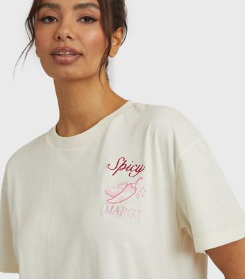 Skinnydip Off White Spicy Margs T-Shirt 4 Skinnydip Off White Spicy Margs T-Shirt