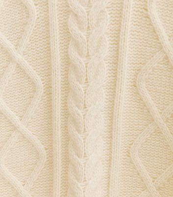 Cream Cable Knit Raglan Sleeve Jumper 5 Cream Cable Knit Raglan Sleeve Jumper