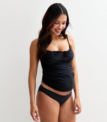 Maternity Black Bikini Bottoms 3 Maternity Black Bikini Bottoms