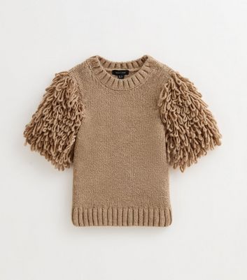 Camel Loop Stitch Sleeve Knitted Top 5 Camel Loop Stitch Sleeve Knitted Top