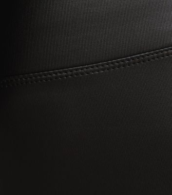 Tall Black Wetlook Leggings 5 Tall Black Wetlook Leggings