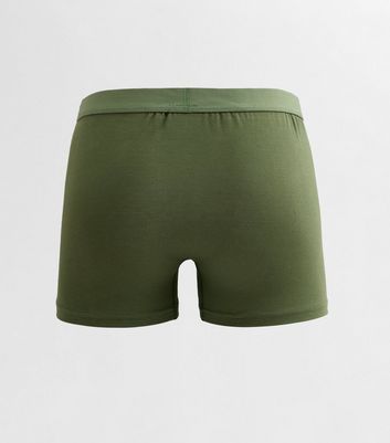 Dark Khaki Pack of 3 Boxers 3 Dark Khaki Pack of 3 Boxers