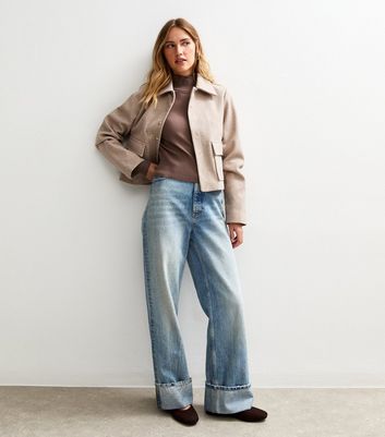 Mink High Neck Knit Jumper