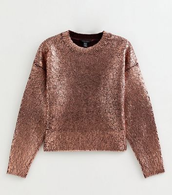 Bronze Foil Print Jumper 6 Bronze Foil Print Jumper
