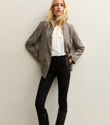 Black Ponte Leggings