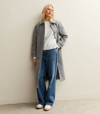 Light Grey Crew Neck Jumper 3 Light Grey Crew Neck Jumper