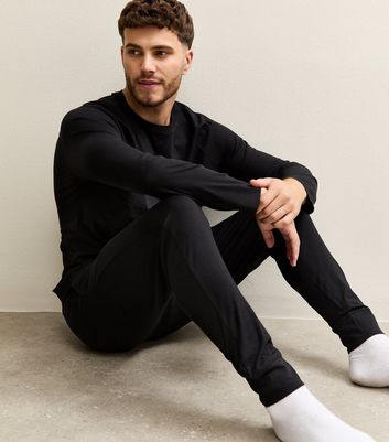 Black Slim Fit Pyjama Set 3 Black Slim Fit Pyjama Set