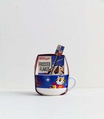 Kelloggs Blue Frosties Mug and Cereal Box Set