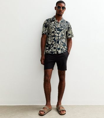 Only & Sons Light Brown Printed Short Sleeve Shirt 3 Only & Sons Light Brown Printed Short Sleeve Shirt