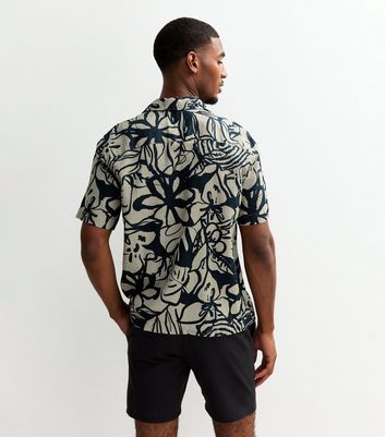 Only & Sons Light Brown Printed Short Sleeve Shirt 4 Only & Sons Light Brown Printed Short Sleeve Shirt