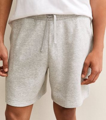 Grey Marl Regular Drawstring Shorts 3 Grey Marl Regular Drawstring Shorts