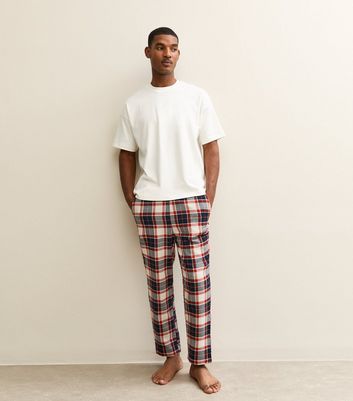 Jack & Jones Red Regular Check Pyjama Bottoms 3 Jack & Jones Red Regular Check Pyjama Bottoms