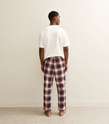 Jack & Jones Red Regular Check Pyjama Bottoms 4 Jack & Jones Red Regular Check Pyjama Bottoms